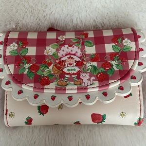 Strawberry Shortcake Gingham Wallet